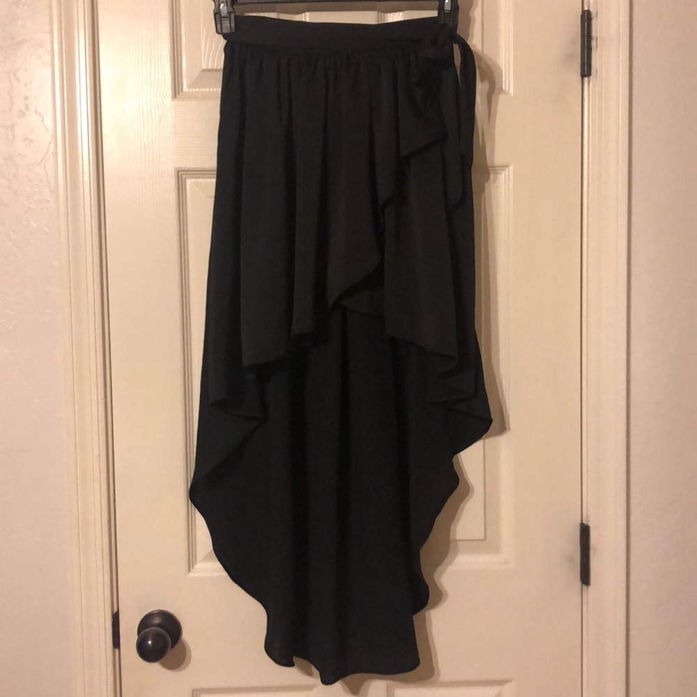 BCBGeneration asymmetrical black skirt